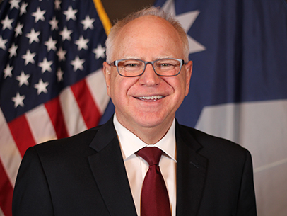Feature image for Governor Tim Walz