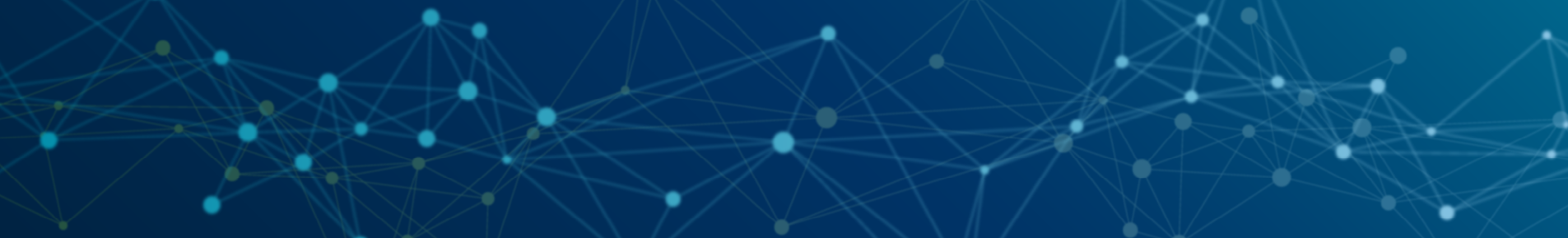 Green, white, and blue nodes on a dark blue background